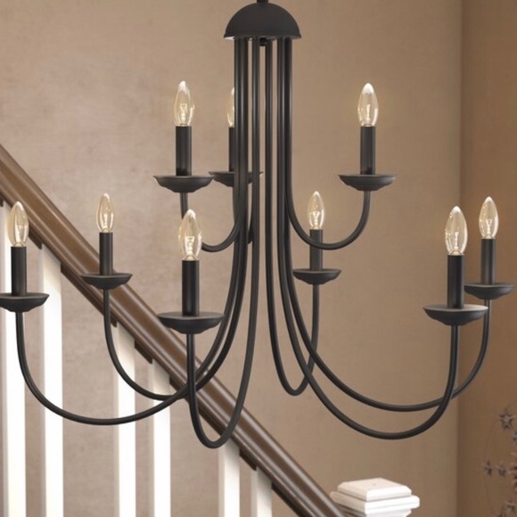 Charlton Home shop Bordelon 9-Light Chandelier - Picture 1 of 2